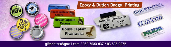 Epoxy Badge Label